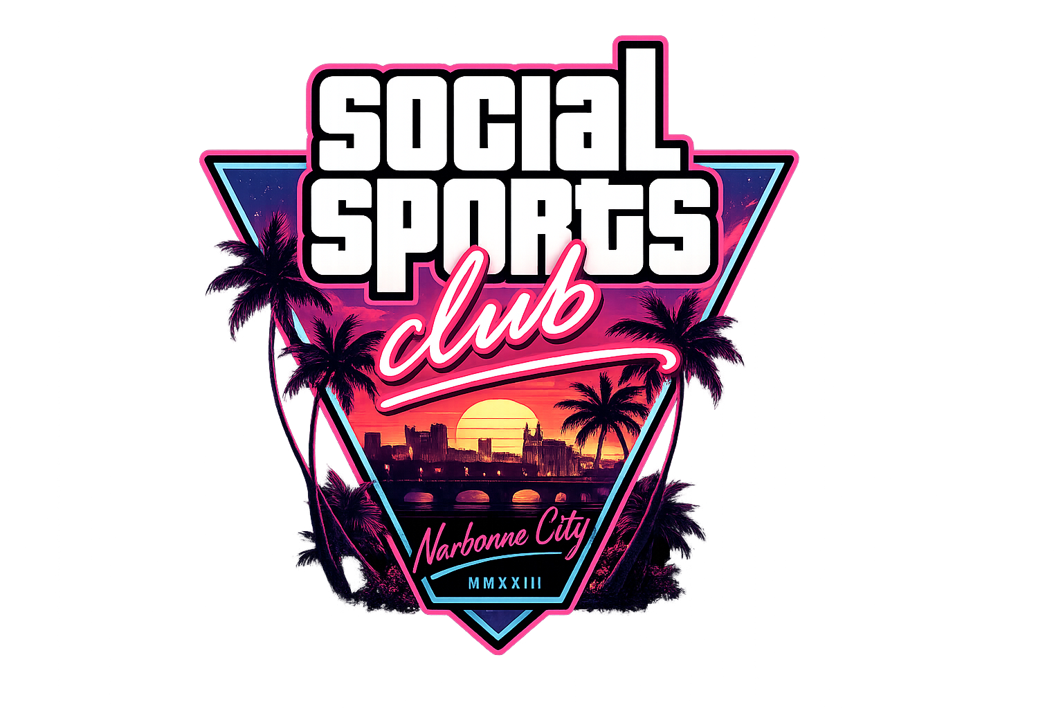Design du t-shirt collector — Social Sports Club, Narbonne City